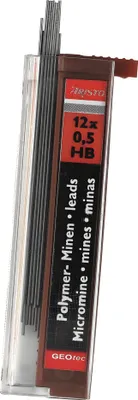 Obrázok produktu pre Aristo AR86508, HB, Šedá, 0,5 mm, 12 kusov