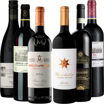 Produktbild von Pack de Tintos Vuelta al Mundo Wein-Pakete Spanien  450.00 cl 13.0 %