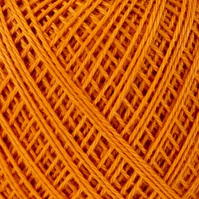 Obrázok produktu pre Olympus Sashiko priadza jemná (Thread Thin), bavlna, klbko, dĺžka cca 80 m, farba 204, hrdzavo oranžová, vyrobené v Japonsku