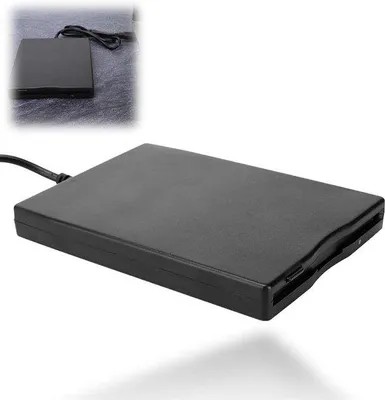 Productafbeelding van Famanu ultradunne USB-diskettelezer - geschikt voor kantoortoepassingen