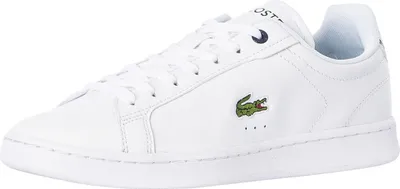 Produktbild von Lacoste Carnaby Pro BL23 1 SMA Lederturnschuhe, Weiß 40.5 EU