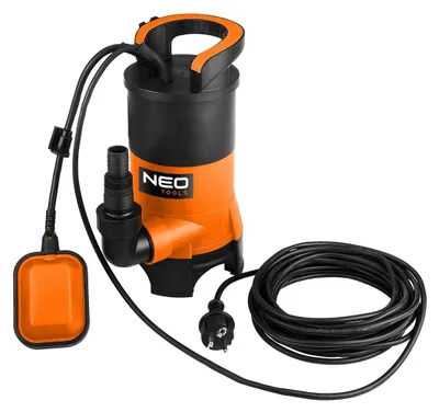 Immagine prodotto di Pompa sommersa per acqua pulita e sporca 400W 04-745 NEO TOOLS