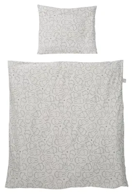 Immagine prodotto di roba lenzuola per culla in 100% cotone jersey 'Miffy', 80x80cm, per lettino e culla