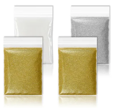 Glitzerpulver 200 g, 3 Farben, für Basteln, Nägel, Make-up