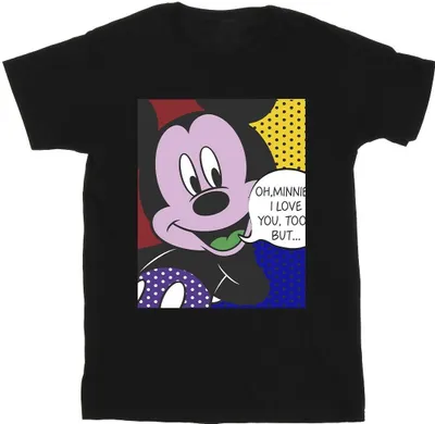 Produktbild von Disney - "Oh" T-Shirt für Herren BI42372 (L) (Schwarz)