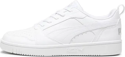 Produktbild von Puma Rebound v6 Low White-Cool Light Gray Größe EU 38,5
