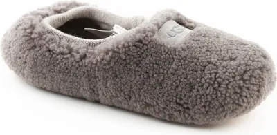 Zdjęcie produktu dla Kapcie damskie UGG Birche futerko wsuwane szare 36