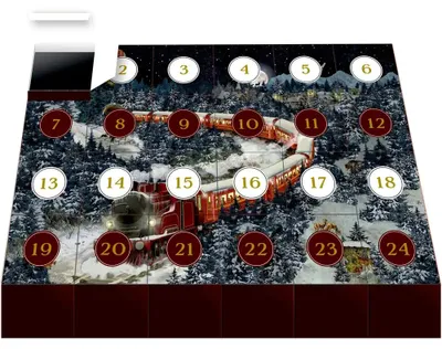 Produktbild von Puzzle-Adventskalender - Weihnachtsexpress