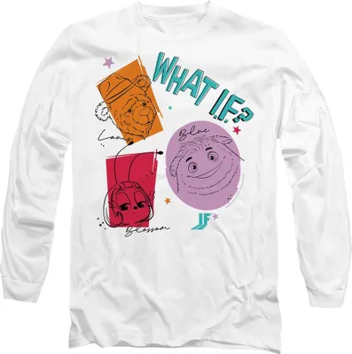 Image de IF - "What If" T-shirt unie homme/femme TV11008 (M) (Blanc)