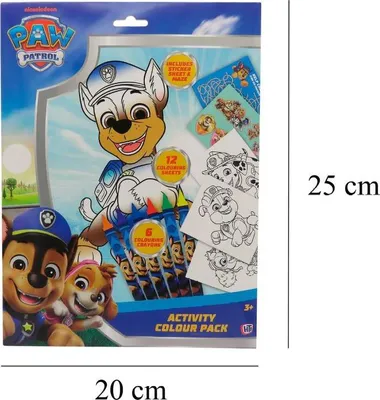 Image de Jeu de pages à colorier Tlapková patrola