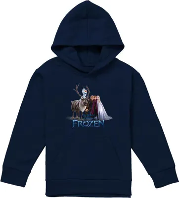 Immagine prodotto di Frozen - Felpa con cappuccio per bambini TV21584 (140-146) (Nero)