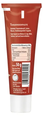 Produktbild von Bamboo Garden Tamarindenpaste, milde Würze für Currys, 50 g