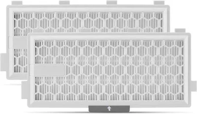 Image de Filtres HEPA pour aspirateurs, 2x Air Clean SF-HA 50, pièces de rechange pour aspirateurs