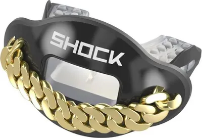 Produktbild von Shock Doctor Max Air Flow Lippenschutz 3D Chain Schwarz Chrom American Football Artikel