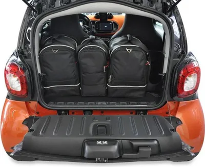 Produktbild von Smart Fortwo Coupe Ev 2020+ Kofferraumtaschen Set 3 Stk