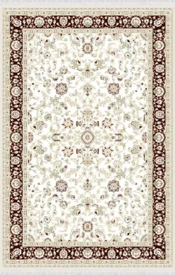 Produktbild von Kunstteppich Teppich Orientalisch Vintage Kurzflor Wohnzimmer Beige Braun