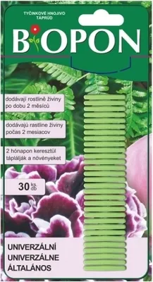 Obrázek produktu pro Hnojivo BIOPON tyčinkové univerzální 30ks