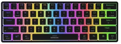 Obrázok produktu pre Klávesnica GENESIS Thor 660 G2 Gateron, červeno-čierna
