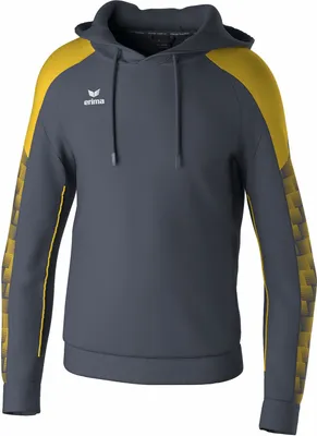 Produktbild von Erima Evo Star Hoody Schiefergrau/Gelb - XL