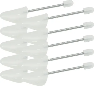 Image de Embauchoirs 5 paires blanc EU 35-38 plastique