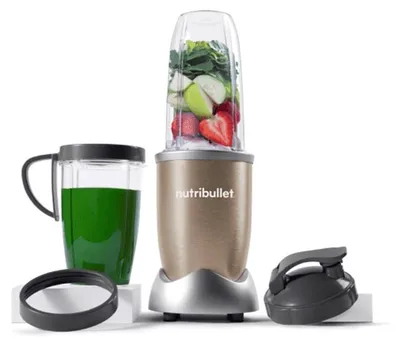 NutriBullet NB907CP Standmixer, 900 W, 700-ml-Becher und 6 Klingen
