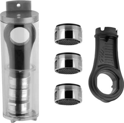 Obrázek produktu pro SET 3x perlátor ANTICALC, vnější závit M24x1 a klíč, chromovaný