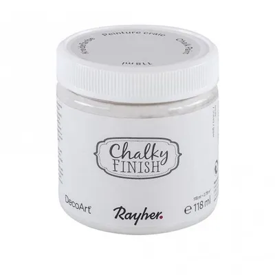 Produktbild von Chalky Finish Kreidefarbe 118 ml - Weiß