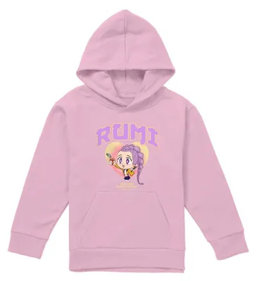 Imagen del producto de Sudadera "Huntrix" de cazadores de demonios de K-Pop para niños, modelo TV42304 (talla 140-146), color rosa claro