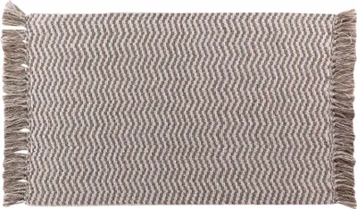 Zdjęcie produktu dla Pleciony dywanik z frędzlami ALESSIA, 50 x 80 cm