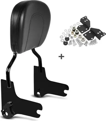 Obrázek produktu pro Sissy bar pro Harley Davidson Road King 97-08 s dokovací sadou černý