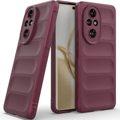 Produktbild von Handyhülle für Honor 200 Pro Weich TPU Silikon Stossfest Anti-rutsch Hülle Lila