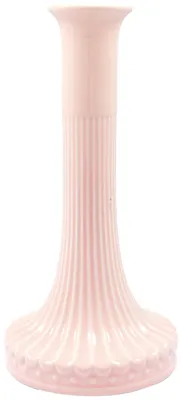 Image de Bougeoir Greengate ALICE PALE PINK Rose Grand 20 cm Bougeoir