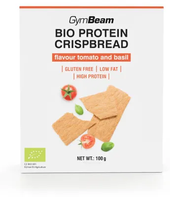 Image de GymBeam - Cracker protéiné 100 g, Tomate & Basilic