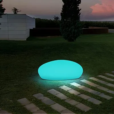 Produktbild von Jonwall Solar Lights Outdoor Garden, RGBW, Gartenbeleuchtungsfarbe, IP67 LED 1800 MAH Batterie Balkon Terrasse, 40 x 30