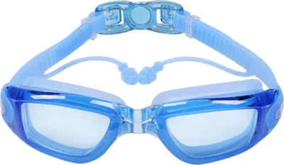 Produktbild von Schwimmbrille für Erwachsene mit Ohrstöpsel, für Männer und Frauen, wasserdicht, kein Auslaufen, beschlagfrei, klare Linse, Tauch- und Schnorchelausrüstung