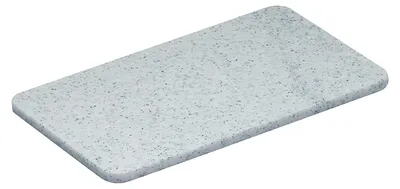 Frühstücksbrett PE 500, 25x16 cm, Granit, spülmaschinengeeignet