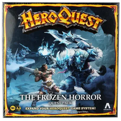 Immagine prodotto di Espansione del gioco da tavolo HeroQuest L'orrore ghiacciato Pacchetto avventura inglese
