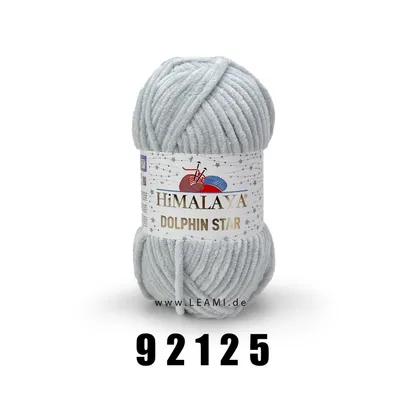 Produktbild von Himalaya Dolphin Star 100g/120m (Glitzer) 92125 hellgrau