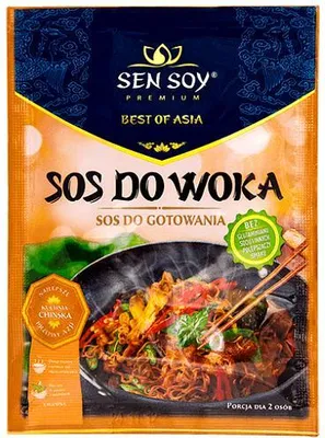 Produktbild von Sen Soy | Wok-sauce, Mild - Aromatische Soße - Sojasoße - Für Gerichte - 80g