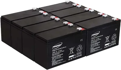 Produktbild von Powery Blei-Gel-Akku für USV APC RBC105 9Ah 12V (ersetzt auch 7,2Ah / 7Ah)