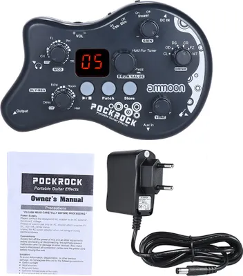 Zdjęcie produktu dla pedał efektów ammoon, pedał efektów multi, procesor efektów gitarowych