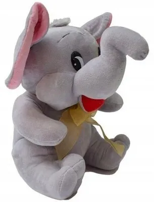 Produktbild von Deef Plüschtier Elefant lächelnd 22cm kuschelig weich