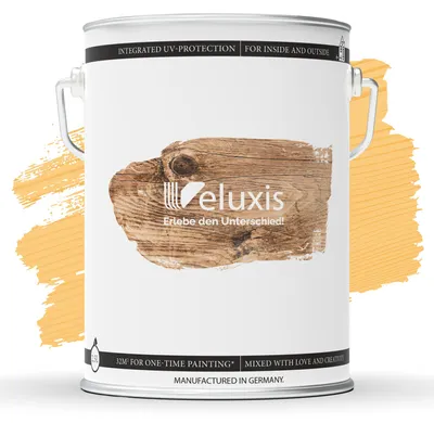 Produktbild von Holzlasur für Innen & Außen – Holzschutzlasur Farblos 2,5L I Seidenglänzend, Lösemittelfrei, UV-stabil & Wetterfest I Germany – Veluxis®