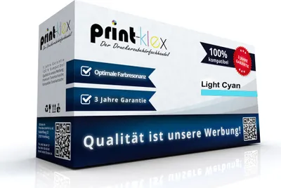 Produktbild von Kompatible Tintenpatrone für Canon imagePROGRAF IPF8000 IPF8000S 0904B001 PFI-701PC light Cyan - Office Line Serie