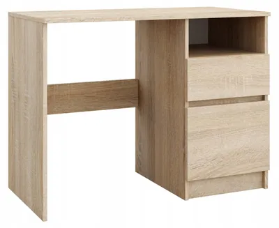 Produktbild von Schreibtisch Sonoma - 100x50x75 cm - 1 Schublade - Kompakt