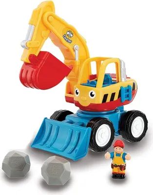 Obrázek produktu pro WOW Toys bagr Dexter the Digger hračka červený