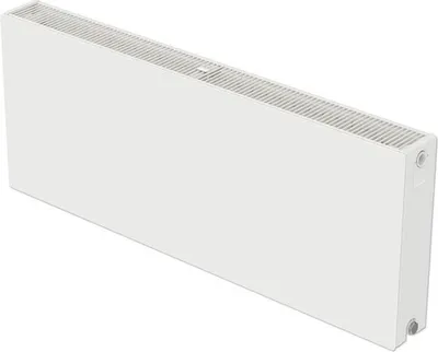 Produktbild von Rotheigner Planheizkörper Typ DK (22) 6-fach (unten rechts oder seitlich) 400 x 1800 mm weiß ohne Befestigungslaschen