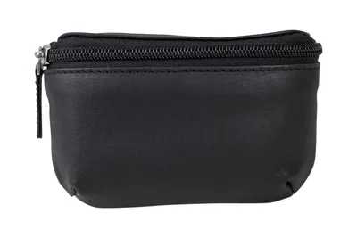 Produktbild von LEAS Kleine Gürtelbörse Echt-Leder, schwarz Travel-Line