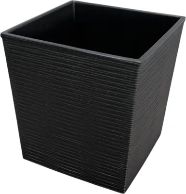 Produktbild von ENGELLAND Pflanzkübel WPC Blumentopf Schwarz