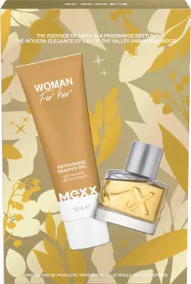 Zdjęcie produktu dla Zestaw upominkowy Mexx Women EDT 20 ml i żel pod prysznic 50 ml